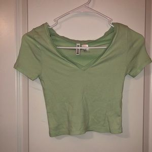 Forever 21 Mint Green Crop Top